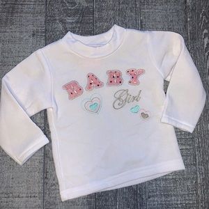 Mon Petit “Baby Girl” Sweatshirt